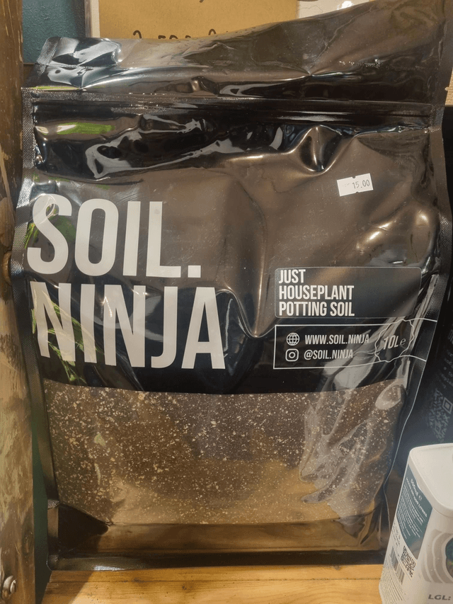 Soil Ninja, Just house plant potting soil 