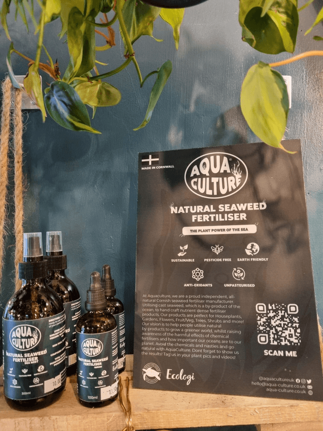 Aquaculture seaweed fertiliser and sea mist