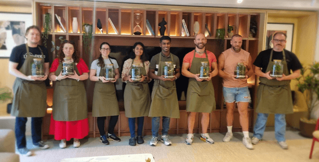 Terrarium workshop goodsyard 26th oct 