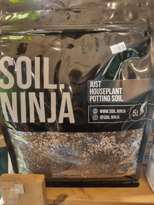 Soil Ninja, Just house plant potting soil 